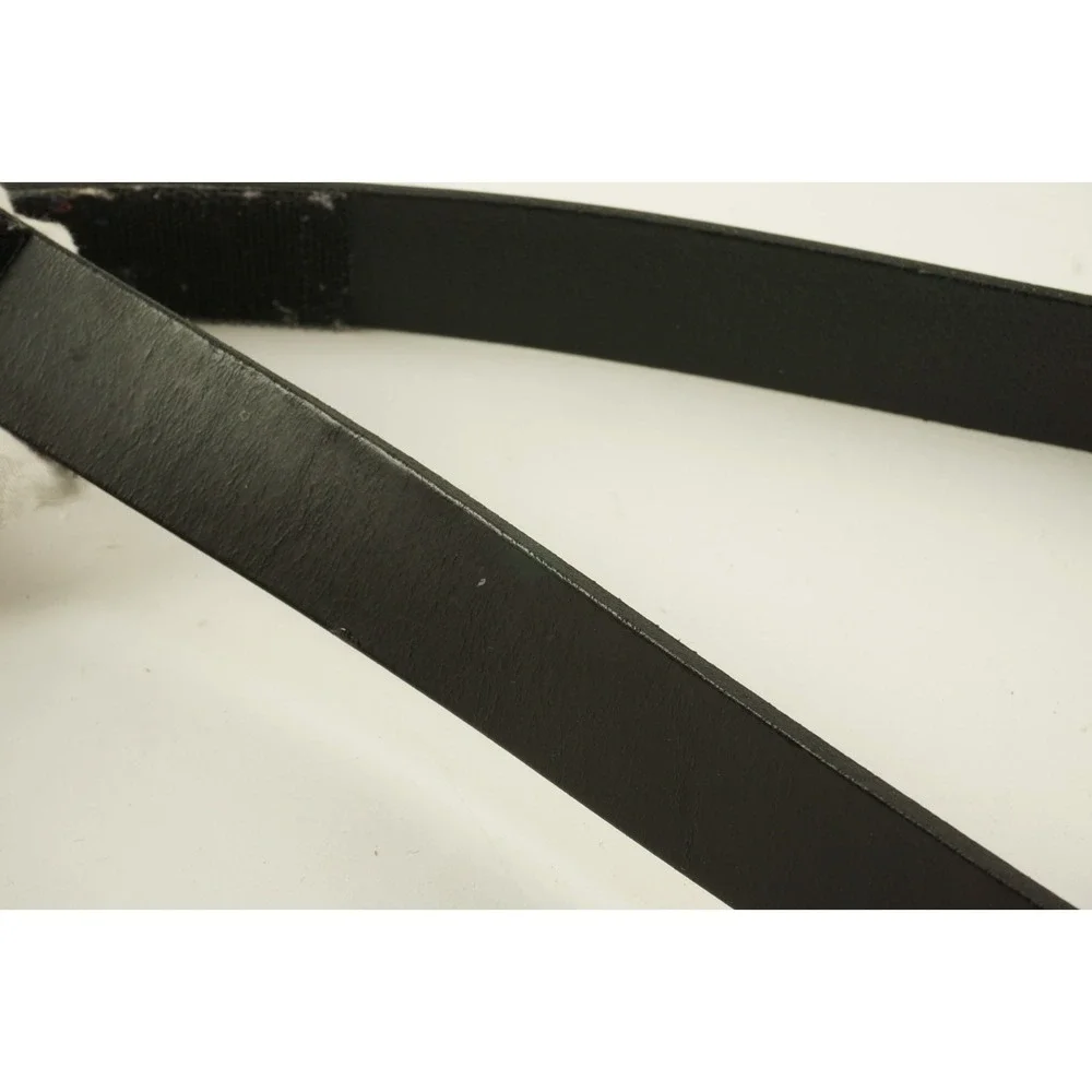 Vintage Toyota TRD Black Leather Racing‎ Belt 40 Quick Release Hook & Loop USA